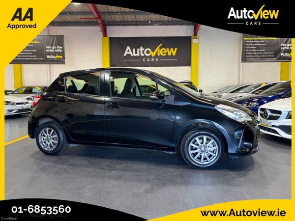 Toyota Vitz Hatchback, Petrol, 2017, Black