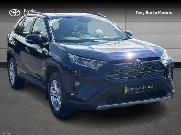 Toyota RAV4 SUV, Petrol Hybrid, 2020, Blue