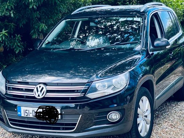 Volkswagen Tiguan SUV, Diesel, 2015, Black