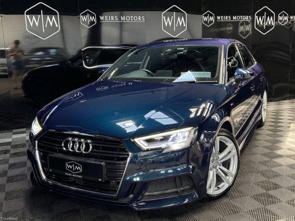 Audi A3 Saloon, Petrol, 2018, Blue