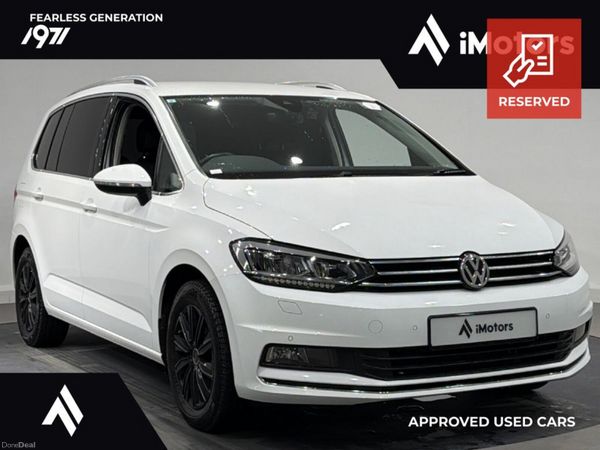 Volkswagen Touran MPV, Diesel, 2018, White