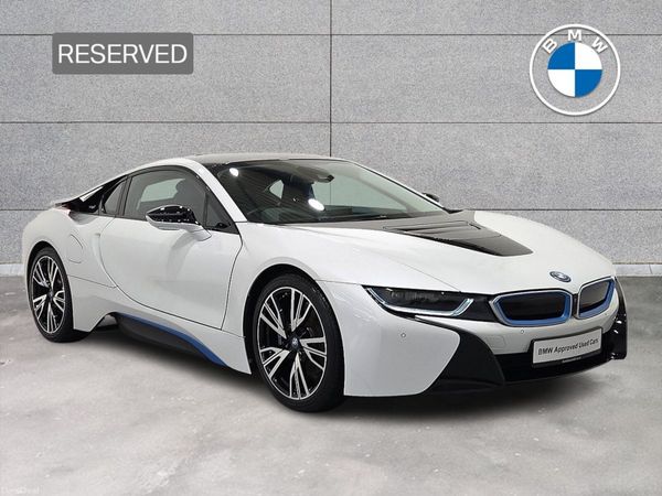 BMW i8 Coupe, Petrol Plug-in Hybrid, 2020, White