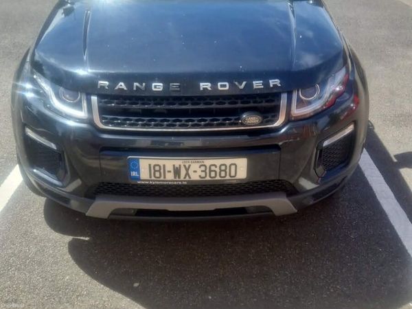 Land Rover Range Rover Evoque SUV, Diesel, 2018, Black