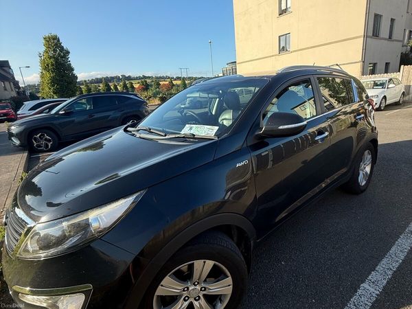 Kia Sportage SUV, Diesel, 2012, Black