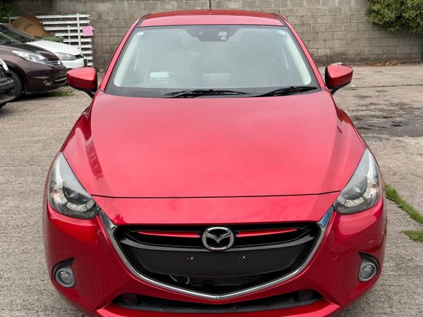 Mazda Demio Hatchback, Petrol, 2015, Red