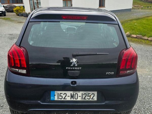 Peugeot 108 Hatchback, Petrol, 2015, Blue