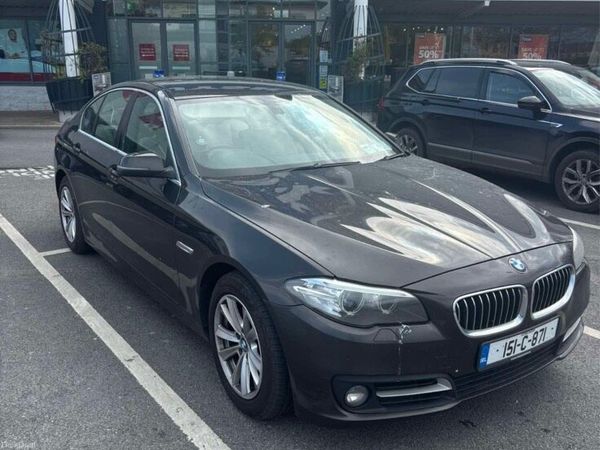 BMW 5-Series Saloon, Diesel, 2015, Brown