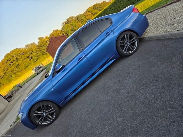 BMW 3-Series Saloon, Diesel, 2017, Blue