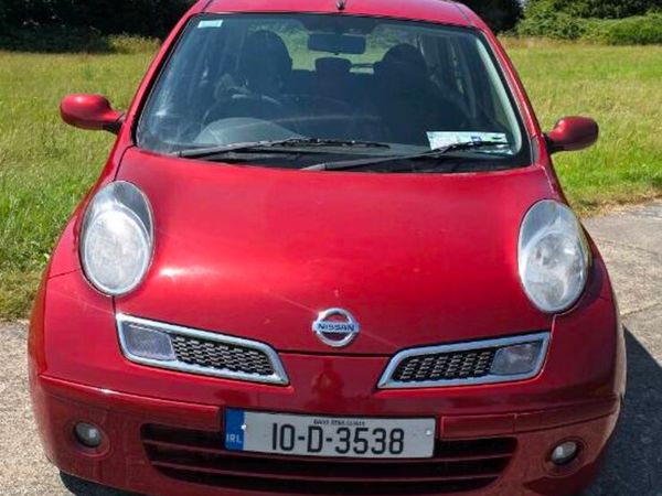 Nissan Micra Hatchback, Petrol, 2010, Red