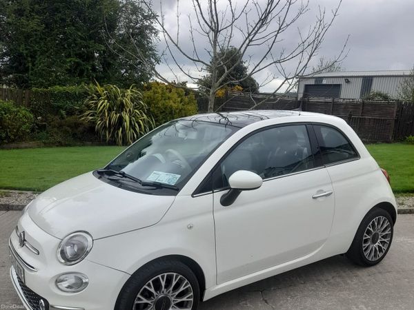 Fiat 500 Hatchback, Petrol, 2021, White