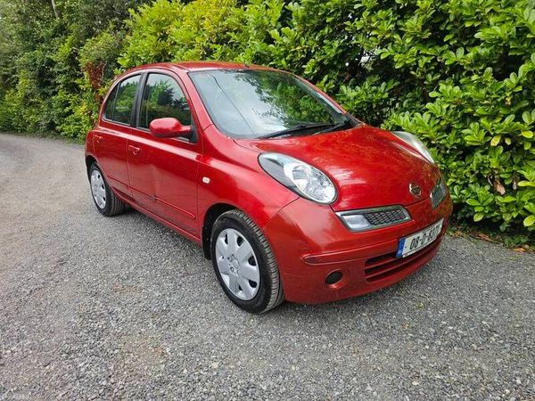 Nissan Micra Hatchback, Petrol, 2008, Red