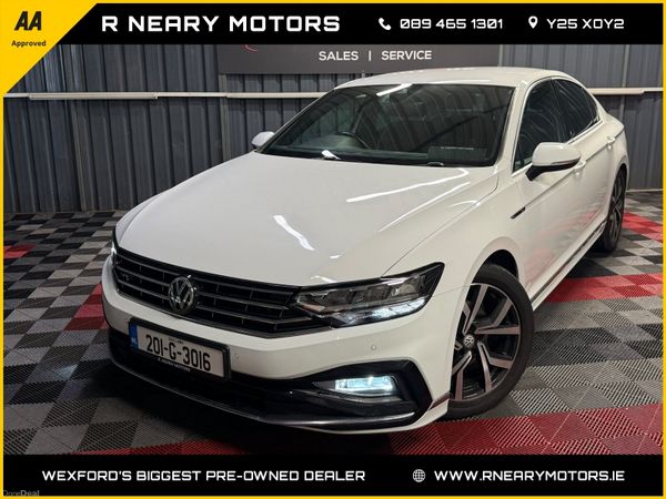 Volkswagen Passat Saloon, Diesel, 2020, White