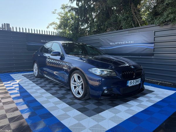 BMW 5-Series Saloon, Diesel, 2015, Blue
