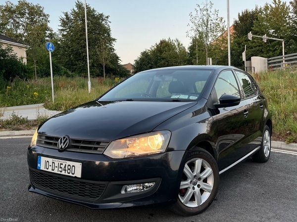 Volkswagen Polo Hatchback, Diesel, 2010, Black
