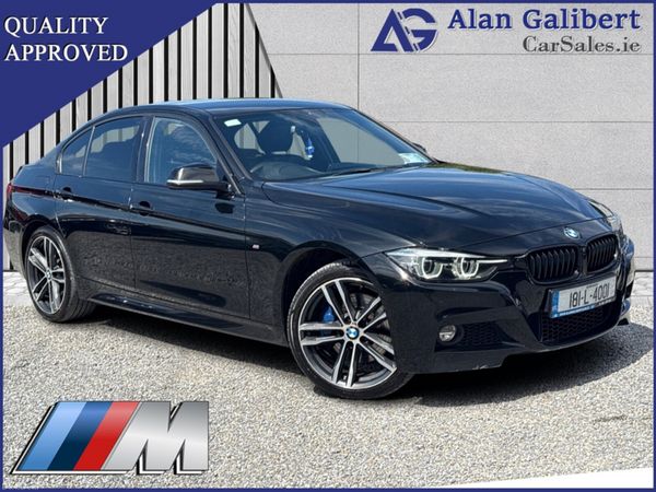 BMW 3-Series Saloon, Diesel, 2018, Black