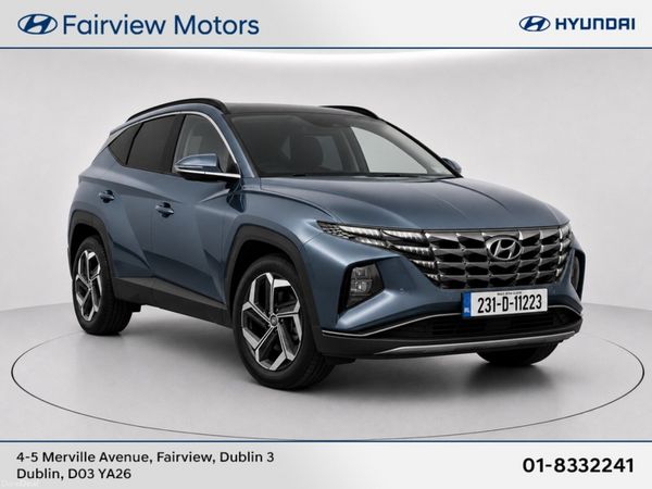 Hyundai Tucson MPV, Petrol Hybrid, 2023, Blue