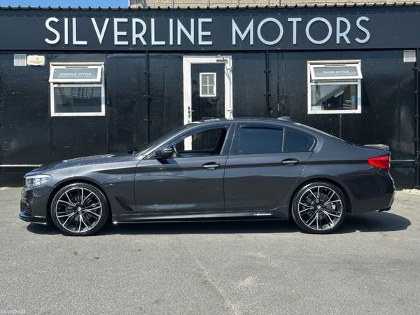 BMW 5-Series Saloon, Diesel, 2017, Grey