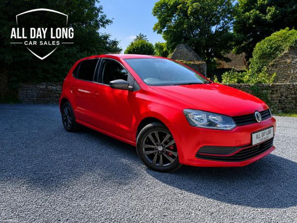 Volkswagen Polo Hatchback, Petrol, 2016, Red