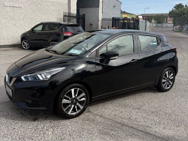 Nissan Micra Hatchback, Petrol, 2019, Black