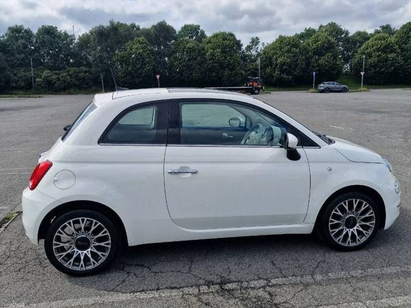 Fiat 500 Hatchback, Petrol, 2021, White
