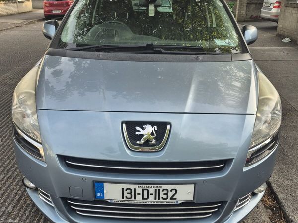 Peugeot 5008 MPV, Diesel, 2013, Blue