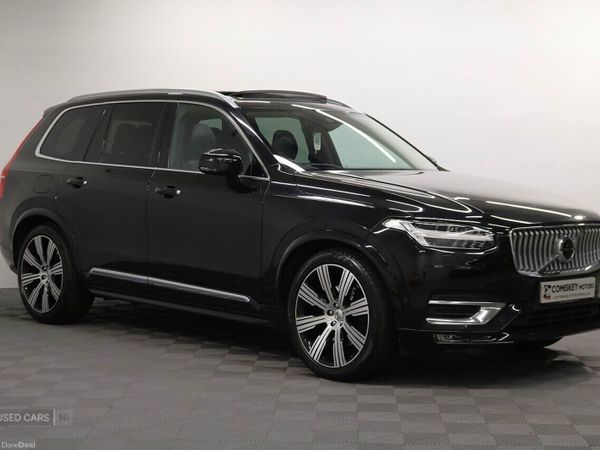 Volvo XC90 SUV, Petrol Hybrid, 2021, Black