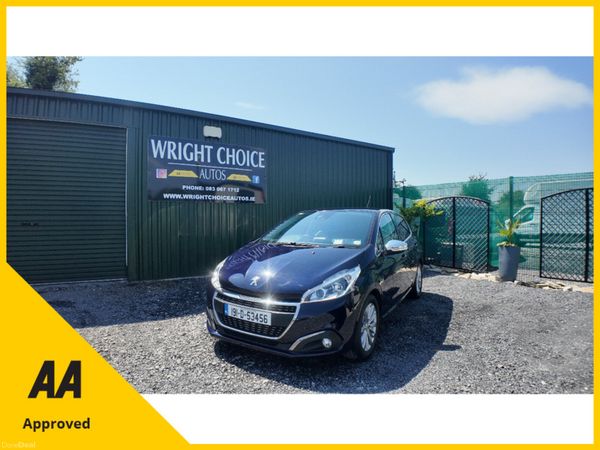 Peugeot 208 Hatchback, Petrol, 2019, Navy