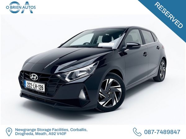 Hyundai i20 Hatchback, Petrol, 2022, Black