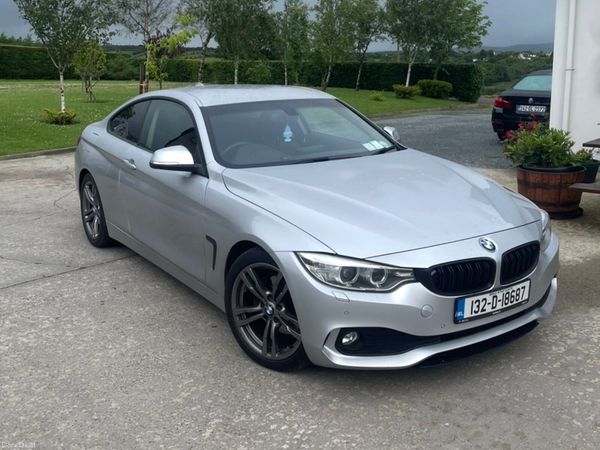 BMW 4-Series Coupe, Diesel, 2013, Silver