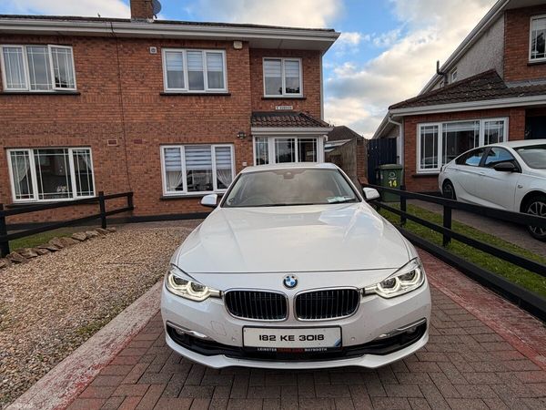 BMW 3-Series Saloon, Petrol Plug-in Hybrid, 2018, White