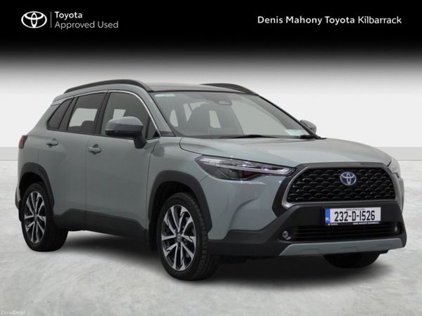 Toyota Corolla Cross SUV, Petrol Hybrid, 2023, Green