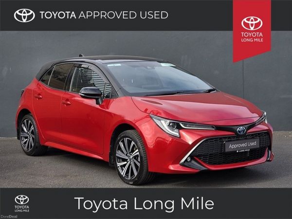 Toyota Corolla Hatchback, Petrol Hybrid, 2023, Red