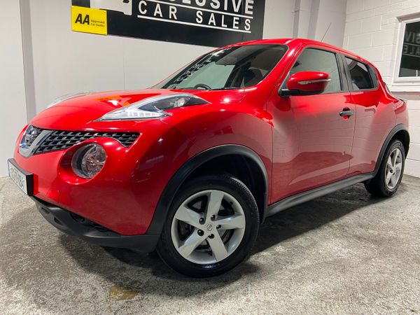 Nissan Juke SUV, Diesel, 2017, Red