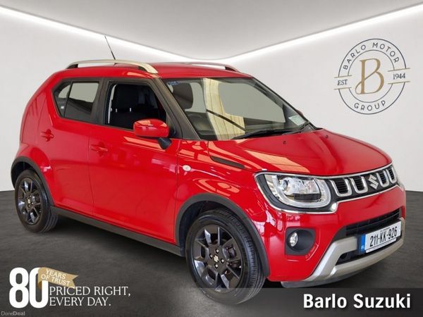 Suzuki Ignis Hatchback, Petrol, 2021, Red
