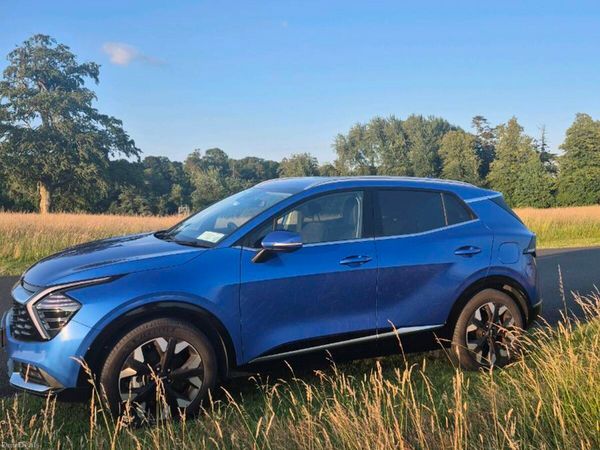 Kia Sportage SUV, Petrol Plug-in Hybrid, 2025, Blue