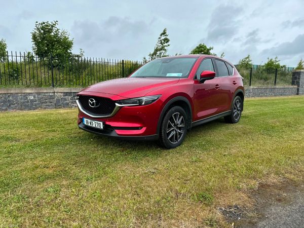 Mazda CX-5 SUV, Diesel, 2018, Red