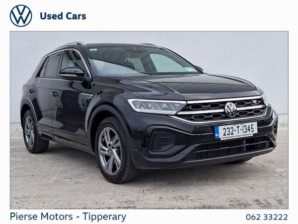 Volkswagen T-Roc SUV, Petrol, 2023, Black