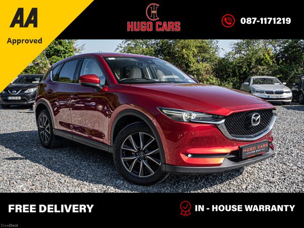 Mazda CX-5 SUV, Diesel, 2017, Red