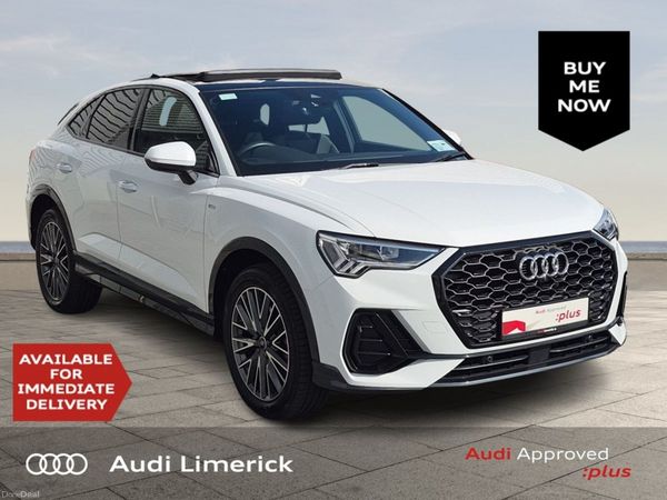 Audi Q3 SUV, Petrol Plug-in Hybrid, 2023, White
