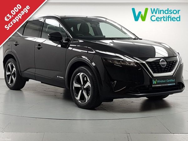 Nissan Qashqai MPV, Petrol Hybrid, 2024, Black