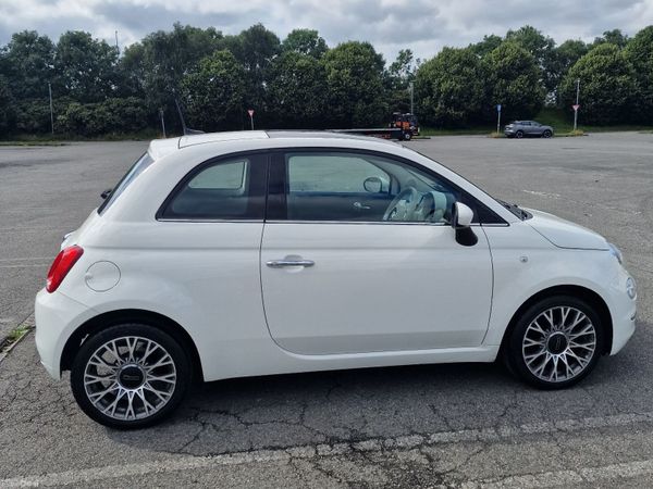 Fiat 500 Hatchback, Petrol, 2021, White