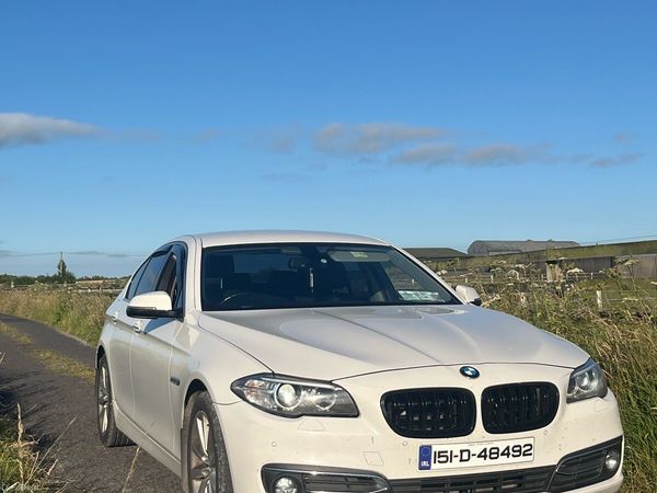 BMW 5-Series Saloon, Diesel, 2015, White
