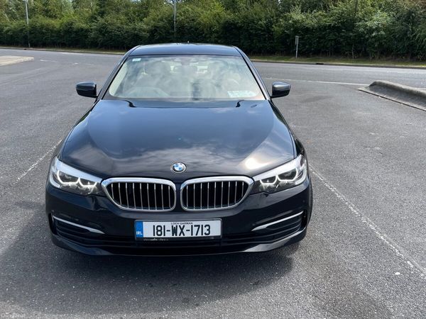 BMW 5-Series Saloon, Diesel, 2018, Black