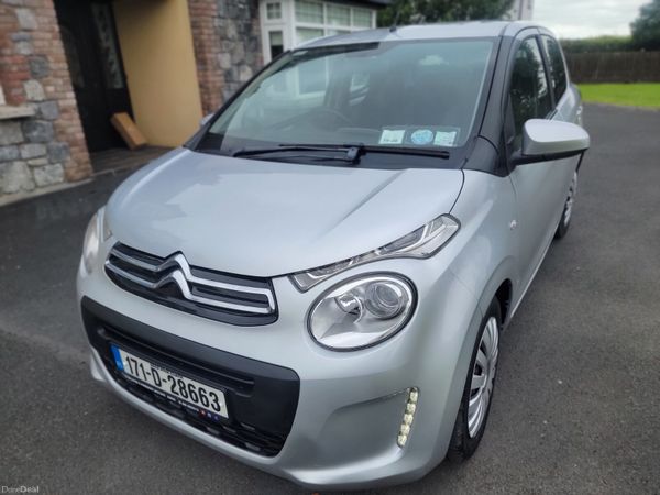 Citroen C1 Hatchback, Petrol, 2017, Grey