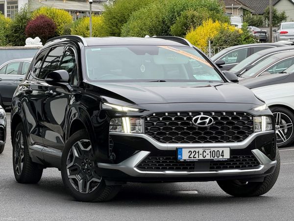 Hyundai Santa Fe SUV, Petrol Plug-in Hybrid, 2022, Black