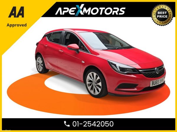 Opel Astra Hatchback, Petrol, 2016, Red