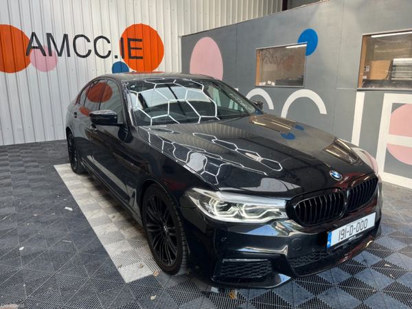 BMW 5-Series Saloon, Diesel, 2019, Black