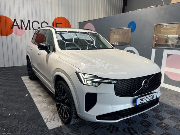 Volvo XC90 SUV, Petrol Plug-in Hybrid, 2025, White