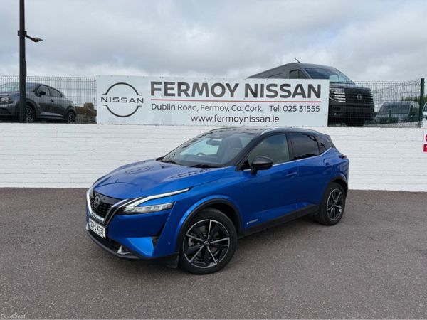 Nissan Qashqai Hatchback, Petrol Hybrid, 2023, Blue