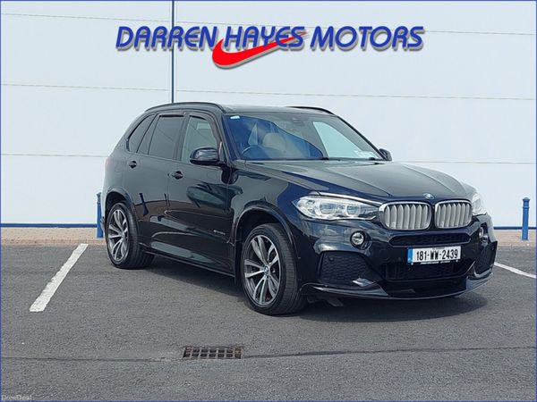 BMW X5 Estate, Petrol Plug-in Hybrid, 2018, Black